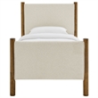 Maven Platform Bed in Ivory Walnut
