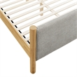 Maven Platform Bed in Wheat Oak