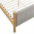 Maven Platform Bed in Wheat Oak