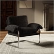Ansel Accent Chair in Charcoal