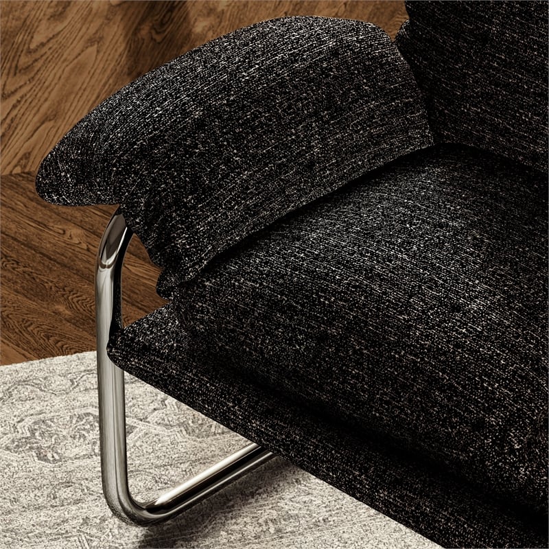 Ansel Accent Chair in Charcoal