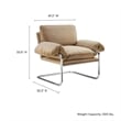 Ansel Accent Chair in Taupe