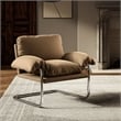 Ansel Accent Chair in Taupe