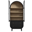 Nyx Display Cabinet in Black