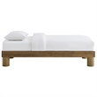 Runa Twin Platform Bed in French Oak