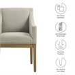 Alton Dining Armchair in Linen Natural