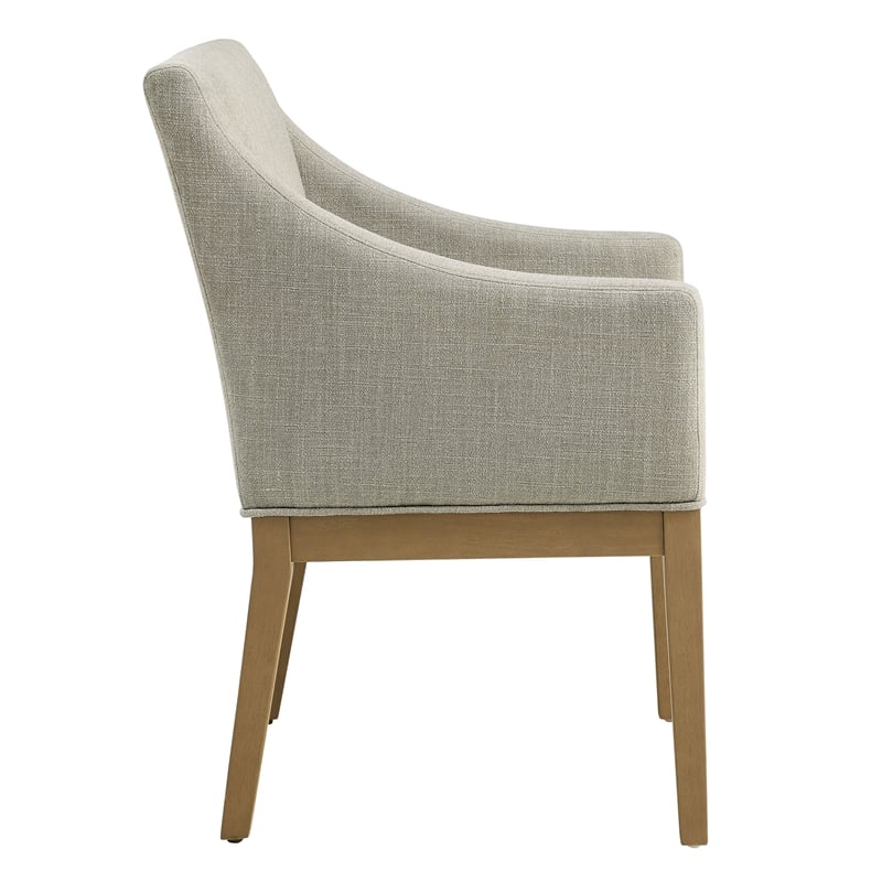 Alton Dining Armchair in Linen Natural