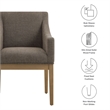Alton Dining Armchair in Mocha Natural