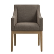 Alton Dining Armchair in Mocha Natural