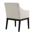 Alton Dining Armchair in Salt Black