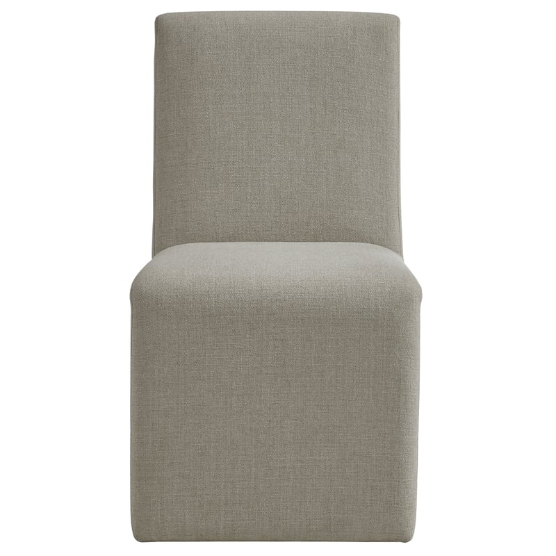 Modway Emory Dining Side Chair in Linen Brown