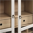 Nolan Arched Bar Cabinet in Ivory
