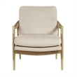Langford Accent Armchair in Almond Walnut