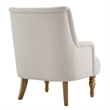 Modway Ellington Fabric Upholstered Accent Armchair in Salt