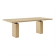 Piston Dining Table in Natural