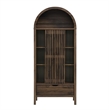 Vaughn Storage Display Cabinet in Walnut