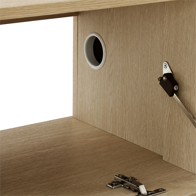 Vaughn Wall Mount TV Stand in Ash