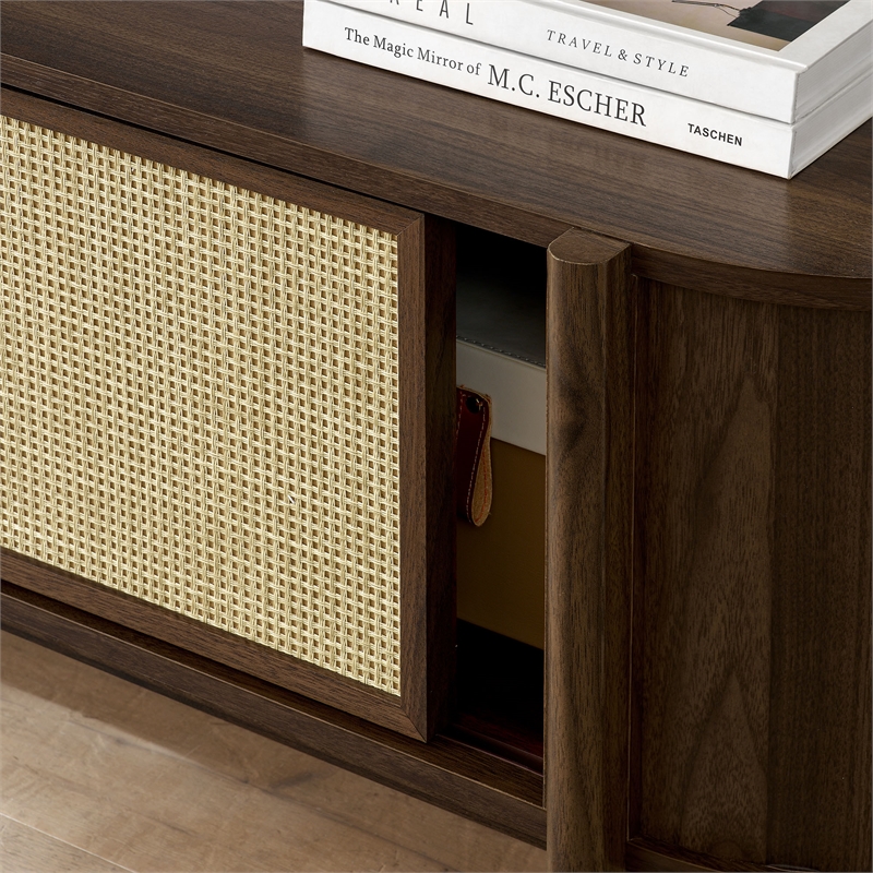 Reid TV Stand in Walnut