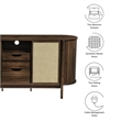 Reid Curved Sideboard in Walnut