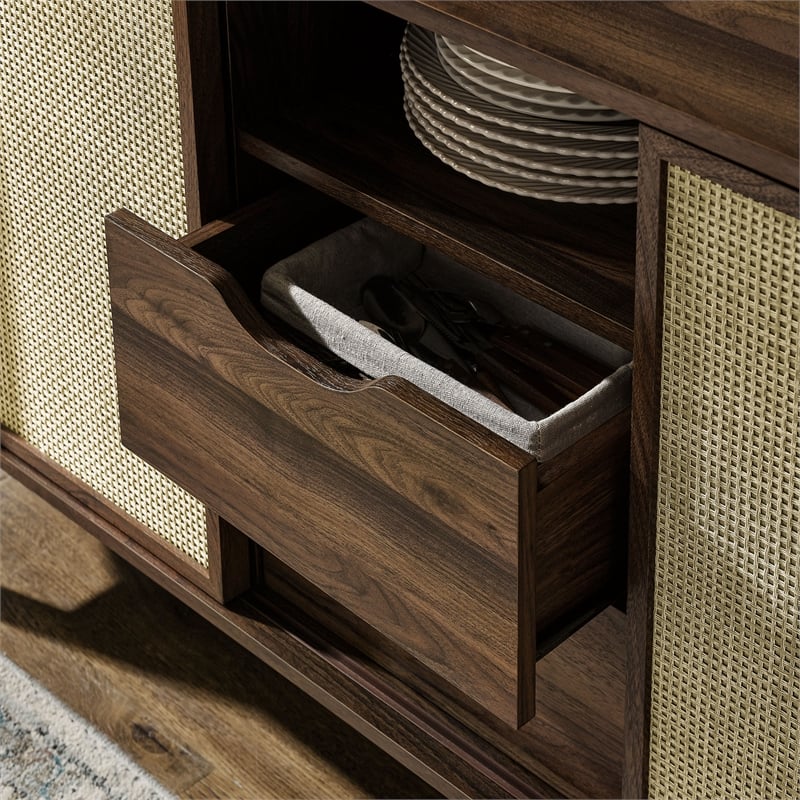 Reid Curved Sideboard in Walnut