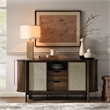 Reid Curved Sideboard in Walnut
