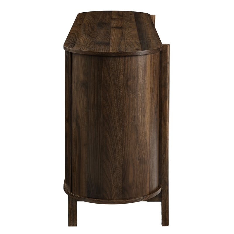 Reid Curved Sideboard in Walnut