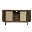 Reid Curved Sideboard in Walnut