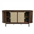 Reid Curved Sideboard in Walnut