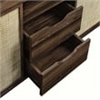Reid Curved Sideboard in Walnut