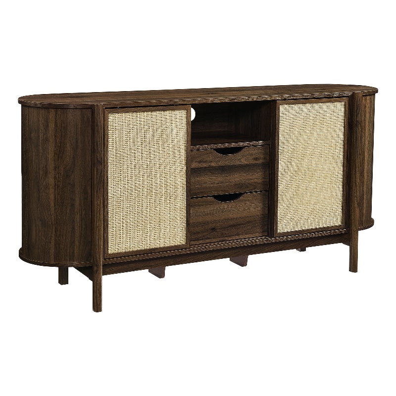 Reid Curved Sideboard in Walnut