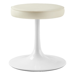 Lippa Round Stool in Stone