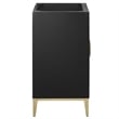 Beau Bathroom Vanity Cabinet (Sink Basin Not Included) in Black