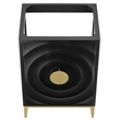 Beau Bathroom Vanity Cabinet (Sink Basin Not Included) in Black