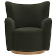 Montrose Swivel Accent Chair in Fern Walnut