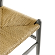 Amish Dining Accent Chair in Light Gray