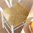 Amish Bar Stool in White