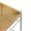 Amish Bar Stool in White