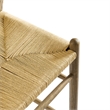 Amish Counter Stool in Weathered Gray Teak