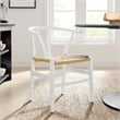 Amish Dining Chair in White