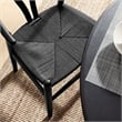 Amish Dining Chair in Black Black
