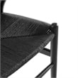 Amish Dining Chair in Black Black