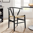 Amish Dining Chair in Black