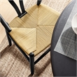 Amish Dining Chair in Black