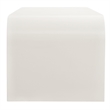 Waterflute Sideboard Cabinet in White Matte