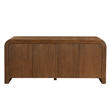 Waterflute Sideboard Cabinet in Walnut