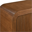 Waterflute Sideboard Cabinet in Walnut