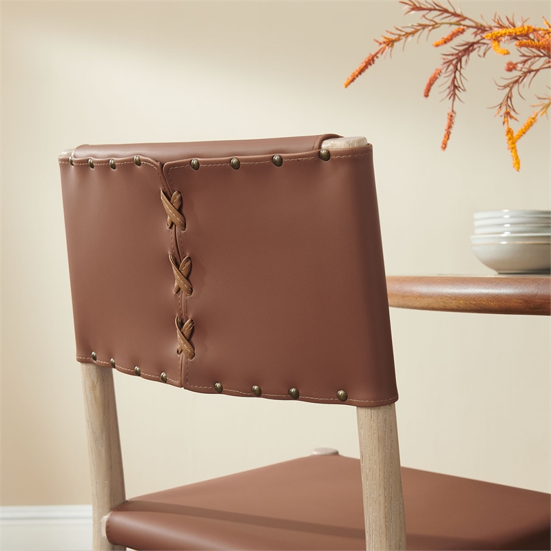 Dover Dining Side Chairs Set of 2 in Natural
