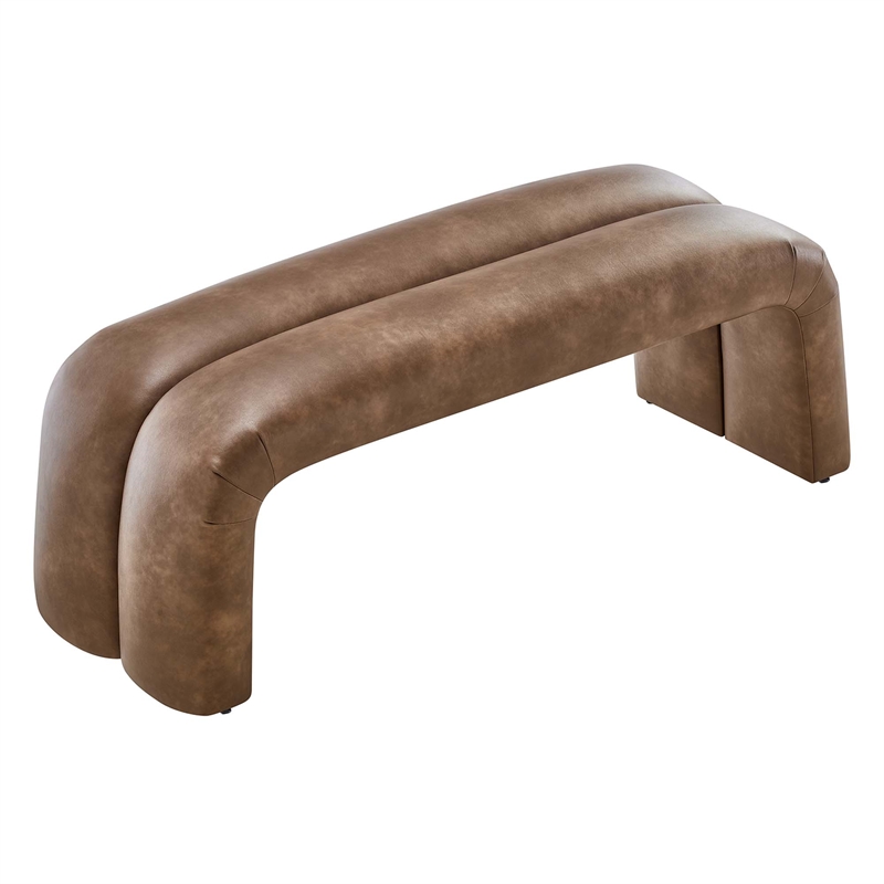 Dax Accent Bench in Brown