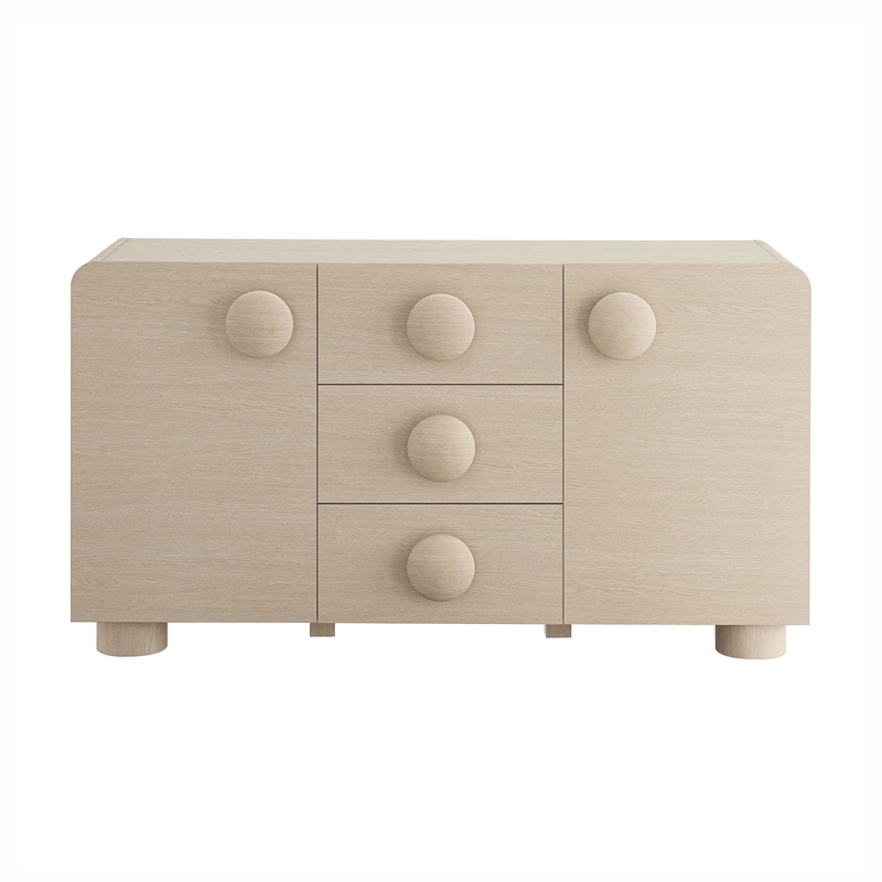 Sonnet Sideboard Storage Cabinet in Ash