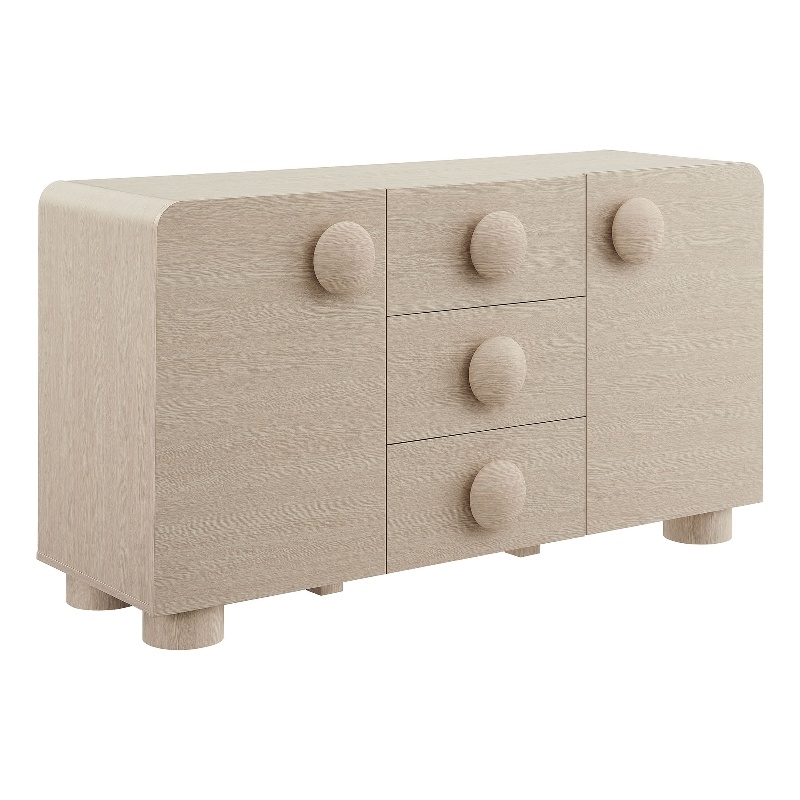 Sonnet Sideboard Storage Cabinet in Ash
